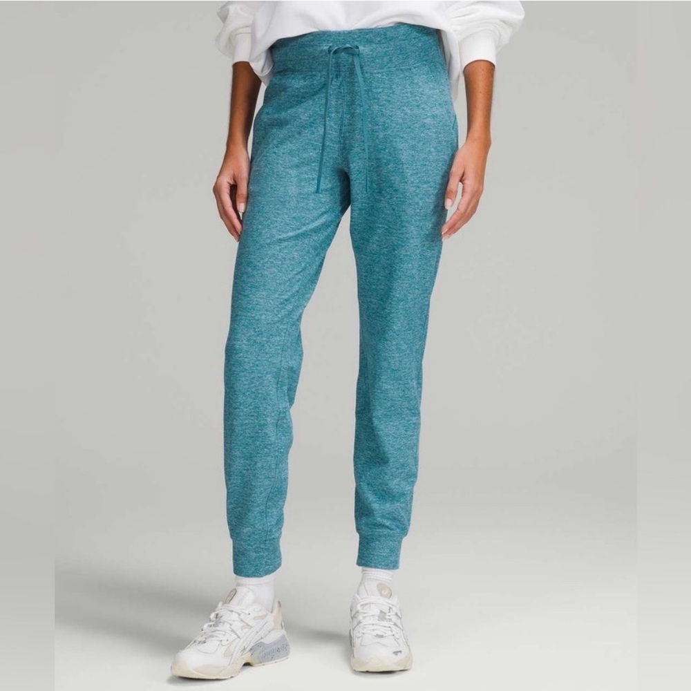Lululemon Ready to Rulu High-Rise Jogger Heathered Capture Blue Womens size 6